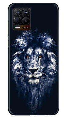 Lion Mobile Back Case for Realme 8 (Design - 281)