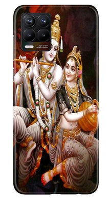 Radha Krishna Mobile Back Case for Realme 8 (Design - 292)