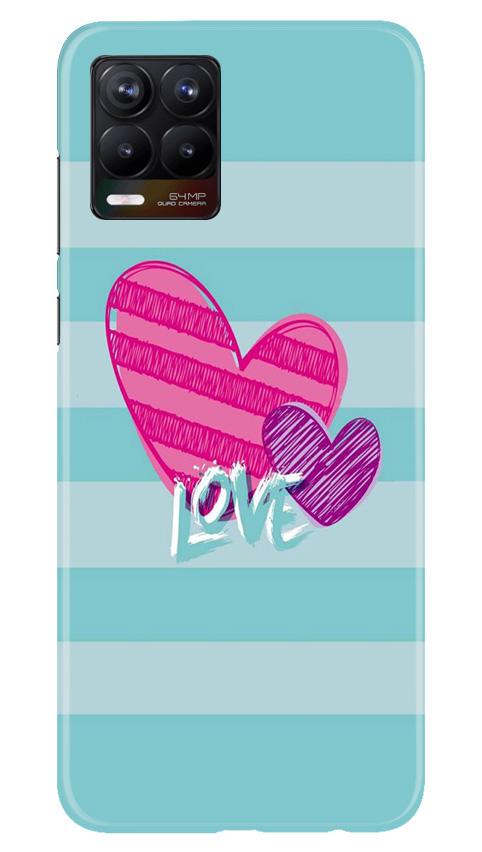 Love Case for Realme 8 (Design No. 299)