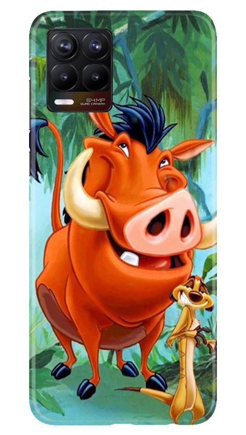 Timon and Pumbaa Mobile Back Case for Realme 8 Pro (Design - 305)