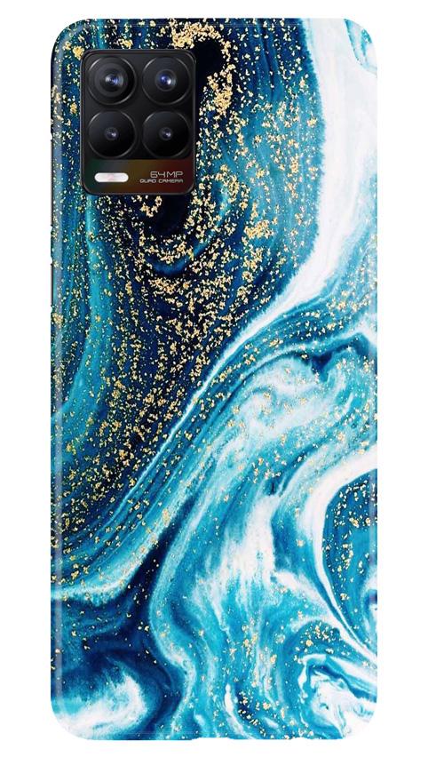 Marble Texture Mobile Back Case for Realme 8 Pro (Design - 308)