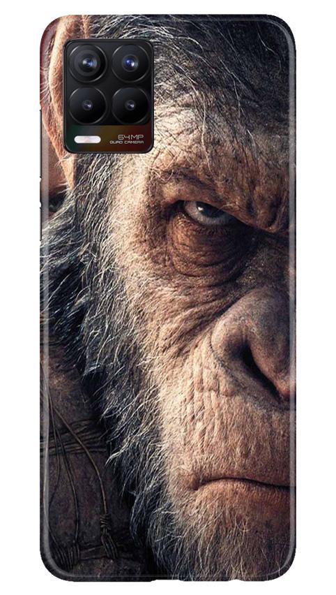 Angry Ape Mobile Back Case for Realme 8 Pro (Design - 316)