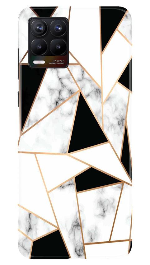 Marble Texture Mobile Back Case for Realme 8 Pro (Design - 322)