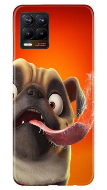 Dog Mobile Back Case for Realme 8 Pro (Design - 343)