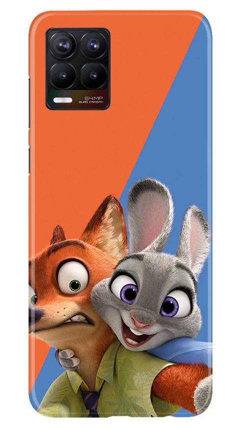 Cartoon Mobile Back Case for Realme 8 Pro (Design - 346)