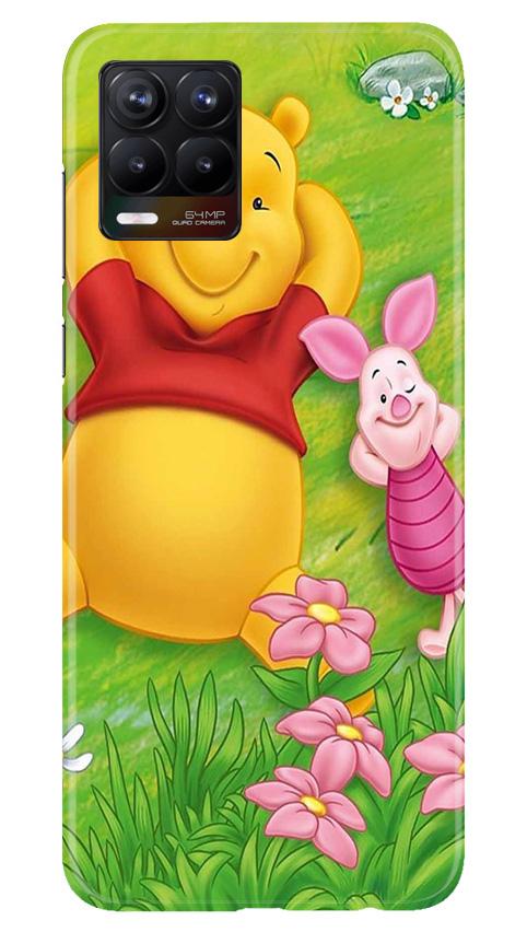 Winnie The Pooh Mobile Back Case for Realme 8 Pro (Design - 348)