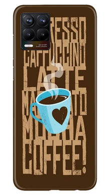 Love Coffee Mobile Back Case for Realme 8 Pro (Design - 351)