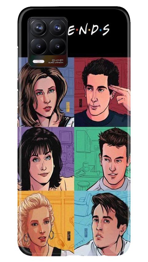 Friends Mobile Back Case for Realme 8 Pro (Design - 357)