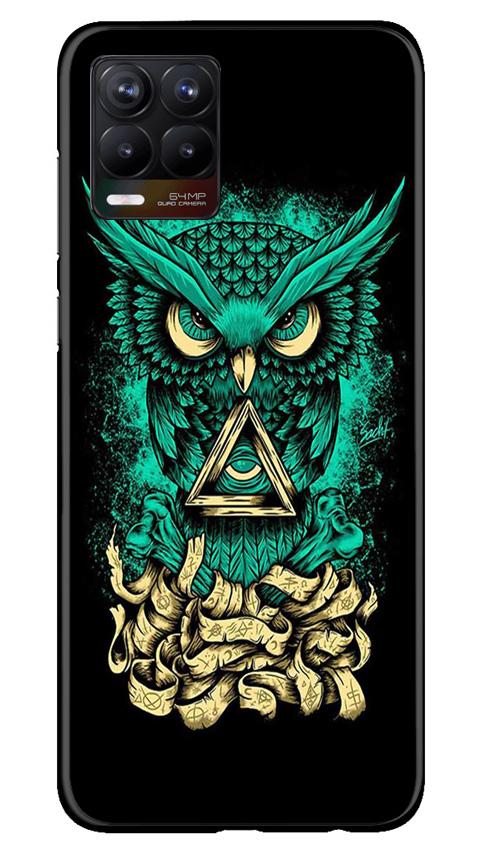 Owl Mobile Back Case for Realme 8 Pro (Design - 358)