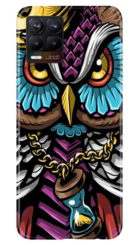 Owl Mobile Back Case for Realme 8 Pro (Design - 359)