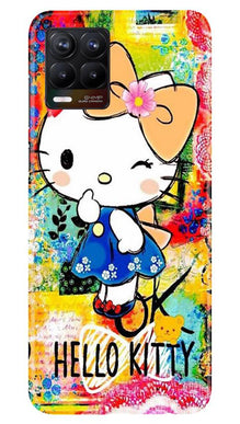 Hello Kitty Mobile Back Case for Realme 8 Pro (Design - 362)