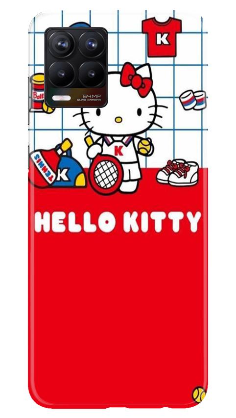 Hello Kitty Mobile Back Case for Realme 8 Pro (Design - 363)