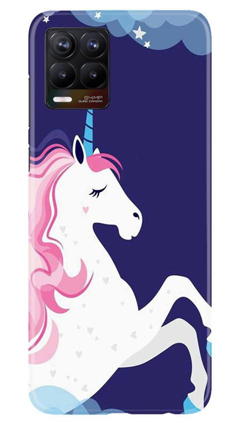 Unicorn Mobile Back Case for Realme 8 Pro (Design - 365)