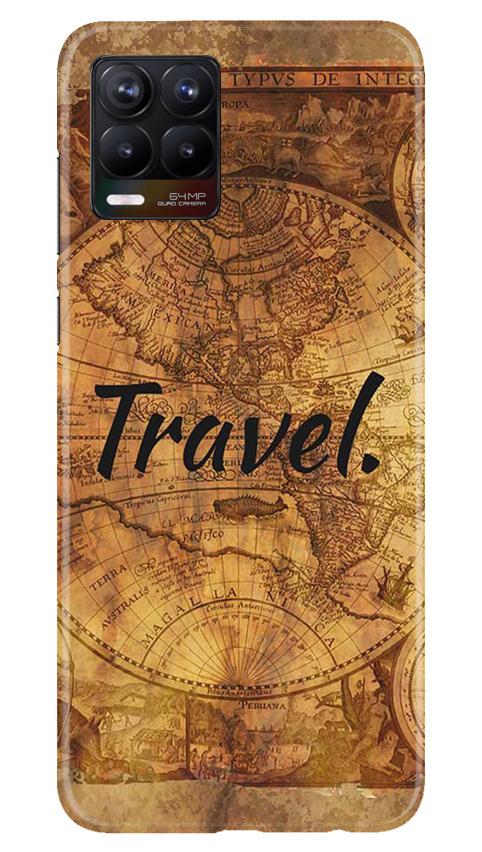 Travel Mobile Back Case for Realme 8 Pro (Design - 375)