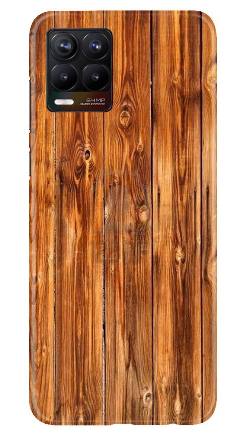 Wooden Texture Mobile Back Case for Realme 8 Pro (Design - 376)