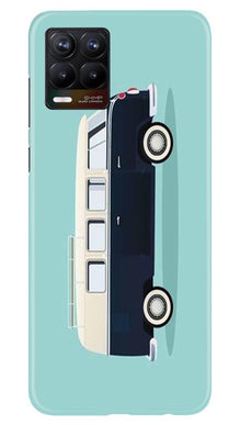 Travel Bus Mobile Back Case for Realme 8 Pro (Design - 379)