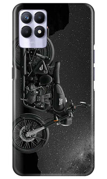 Royal Enfield Mobile Back Case for Realme 8i (Design - 381)