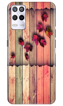 Wooden look2 Mobile Back Case for Realme 9 5G (Design - 56)