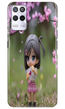 Cute Girl Mobile Back Case for Realme 9 5G (Design - 92)