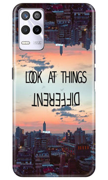 Look at things different Mobile Back Case for Realme 9 5G (Design - 99)