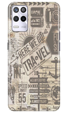 Travel Mobile Back Case for Realme 9 5G  (Design - 104)