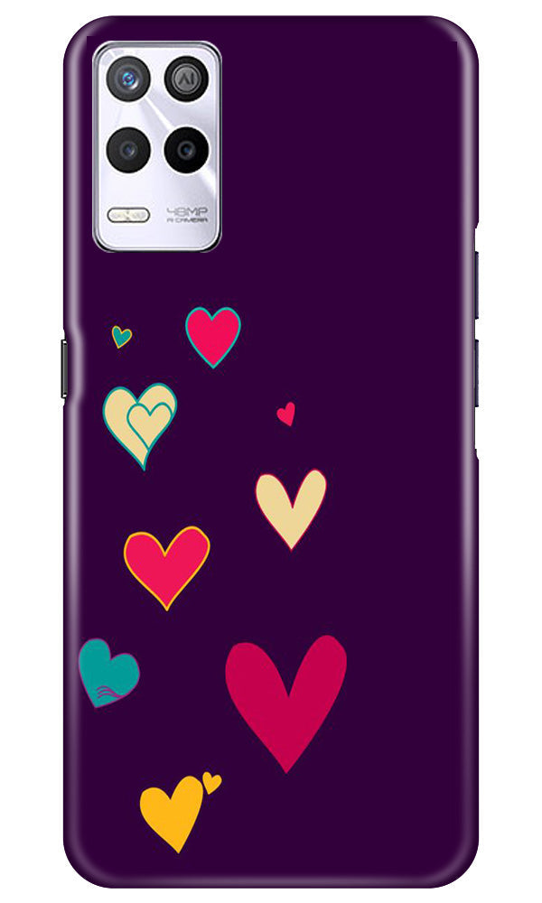 Purple Background Case for Realme 9 5G(Design - 107)