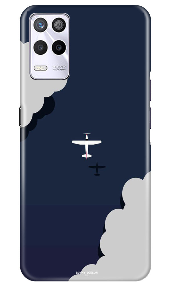 Clouds Plane Case for Realme 9 5G (Design - 165)