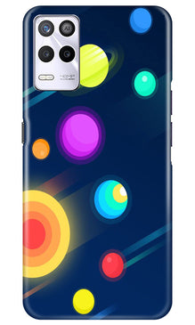 Solar Planet Mobile Back Case for Realme 9 5G (Design - 166)