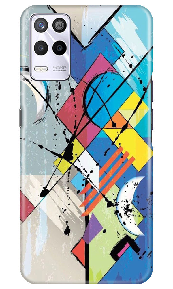 Modern Art Case for Realme 9 5G (Design No. 203)