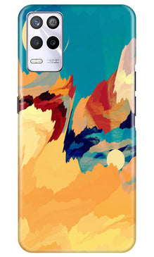 Modern Art Mobile Back Case for Realme 9 5G (Design - 204)