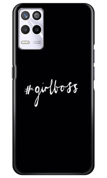 Like a Girl Boss Mobile Back Case for Realme 9 5G (Design - 234)