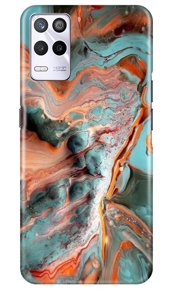 Marble Texture Mobile Back Case for Realme 9 5G (Design - 270)