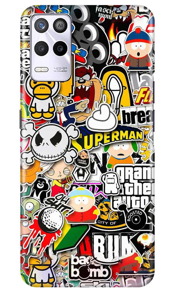 Panda Mobile Back Case for Realme 9 5G (Design - 281)