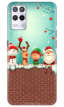 Santa Claus Mobile Back Case for Realme 9 5G (Design - 296)