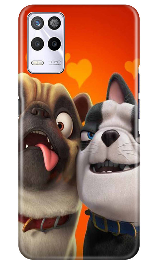 Dog Puppy Mobile Back Case for Realme 9 5G (Design - 310)