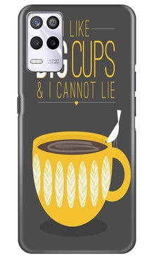 Big Cups Coffee Mobile Back Case for Realme 9 5G (Design - 312)