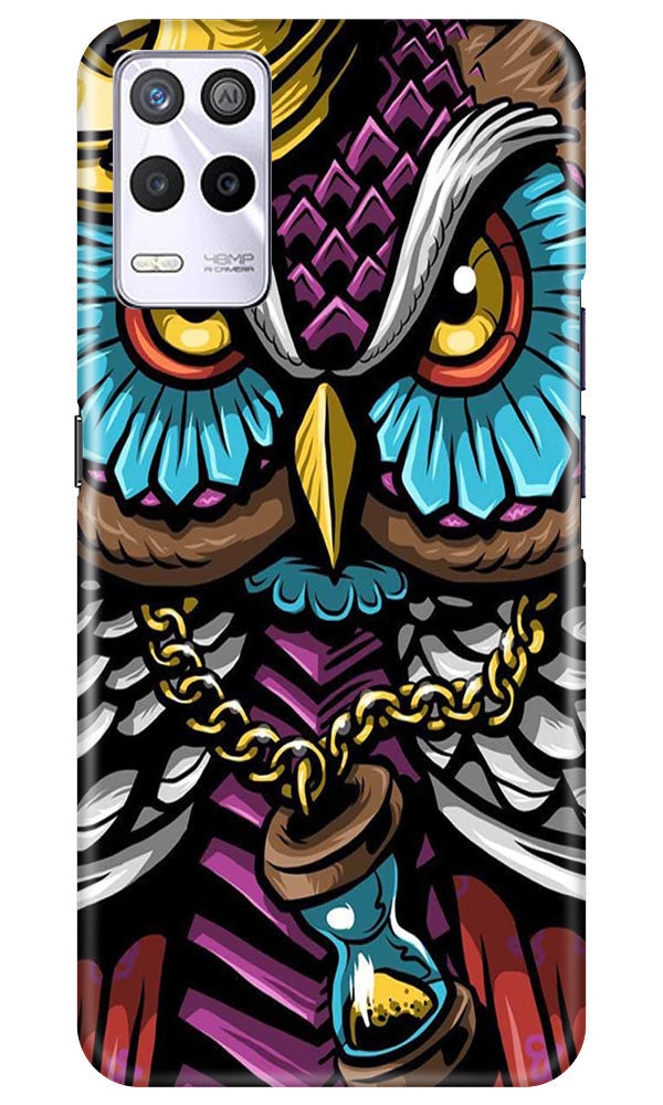 Owl Mobile Back Case for Realme 9 5G (Design - 318)