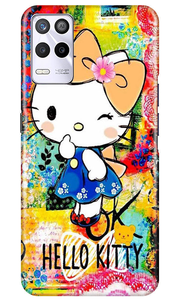 Hello Kitty Mobile Back Case for Realme 9 5G (Design - 321)