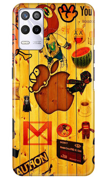 Wooden Texture Mobile Back Case for Realme 9 5G (Design - 326)