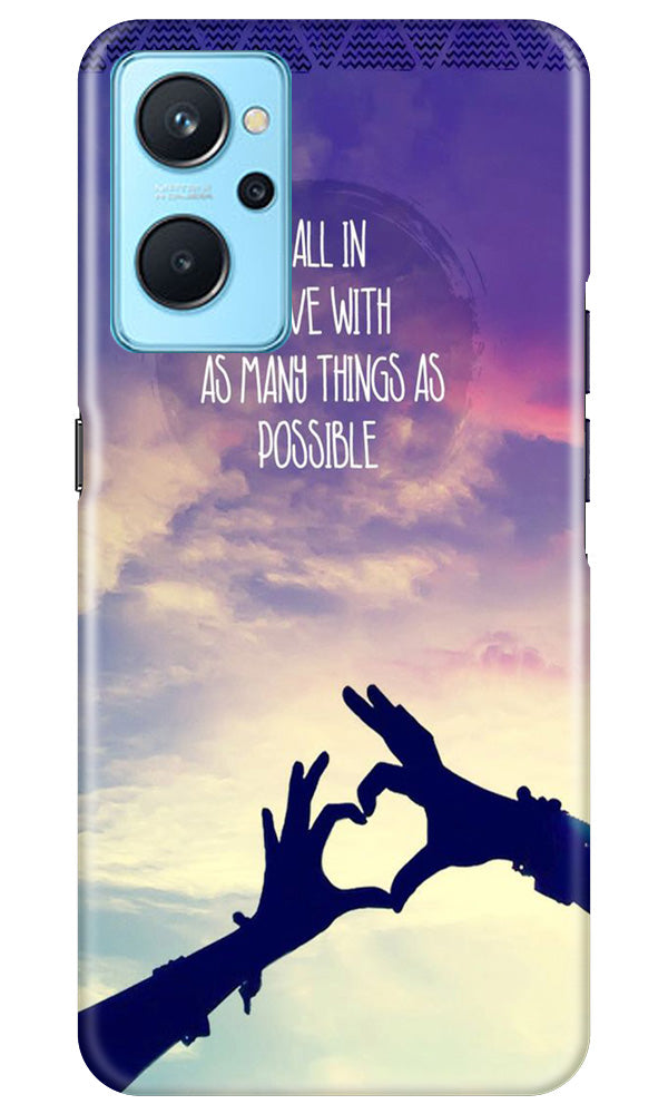 Fall in love Case for Realme 9i