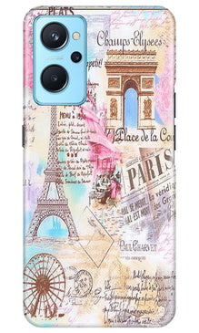 Paris Eiftel Tower Mobile Back Case for Realme 9i (Design - 54)