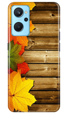 Wooden look3 Mobile Back Case for Realme 9i (Design - 61)