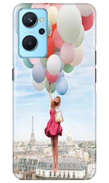 Girl with Baloon Mobile Back Case for Realme 9i (Design - 84)