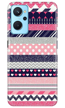 Pattern3 Mobile Back Case for Realme 9i (Design - 90)