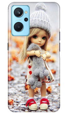 Cute Doll Mobile Back Case for Realme 9i (Design - 93)