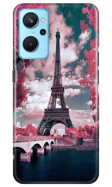 Eiffel Tower Mobile Back Case for Realme 9i  (Design - 101)