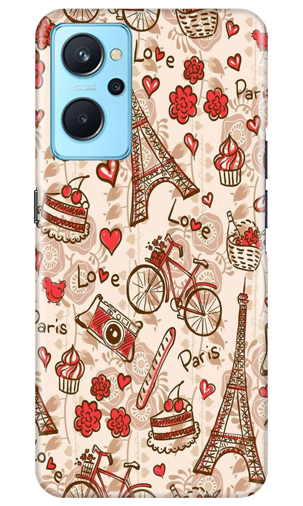 Love Paris Case for Realme 9i(Design - 103)