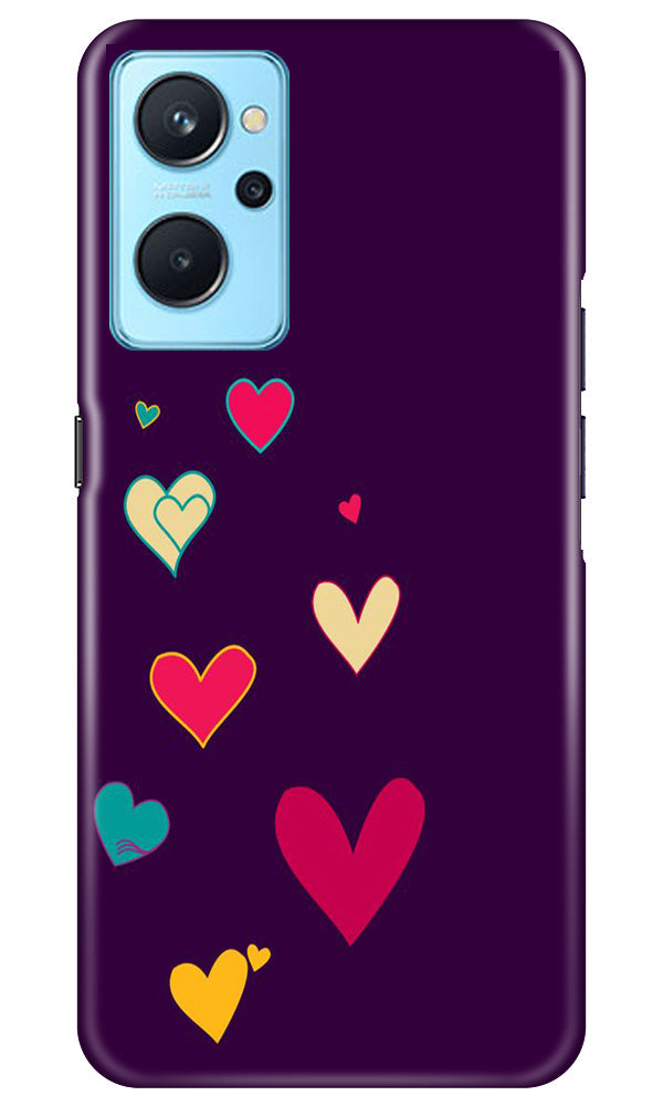 Purple Background Case for Realme 9i(Design - 107)