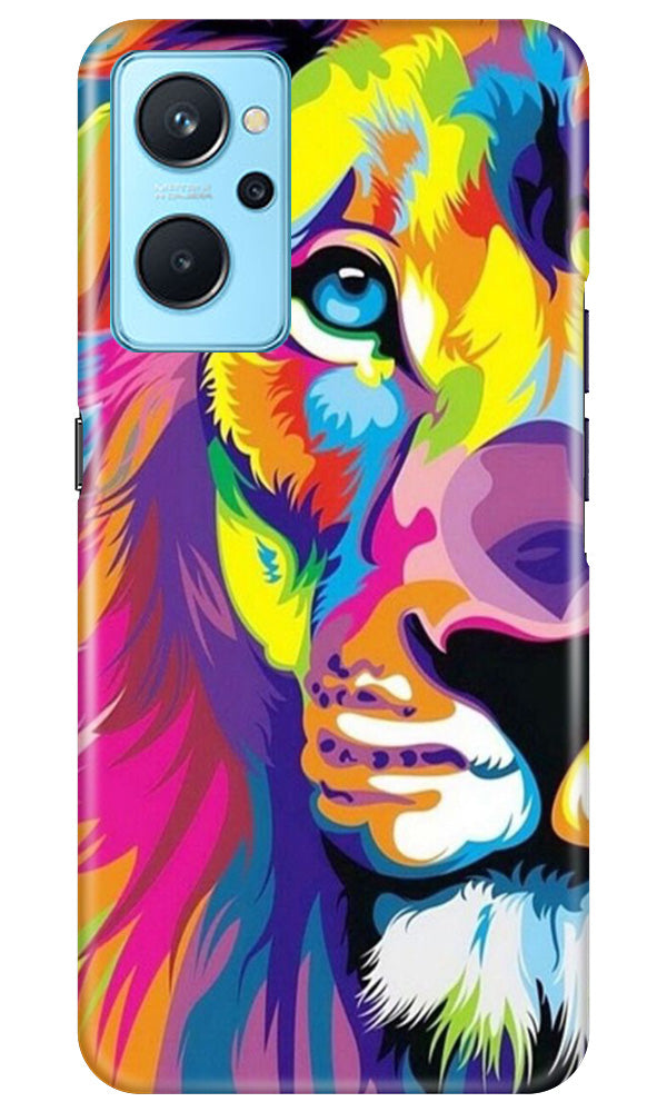 Colorful Lion Case for Realme 9i(Design - 110)