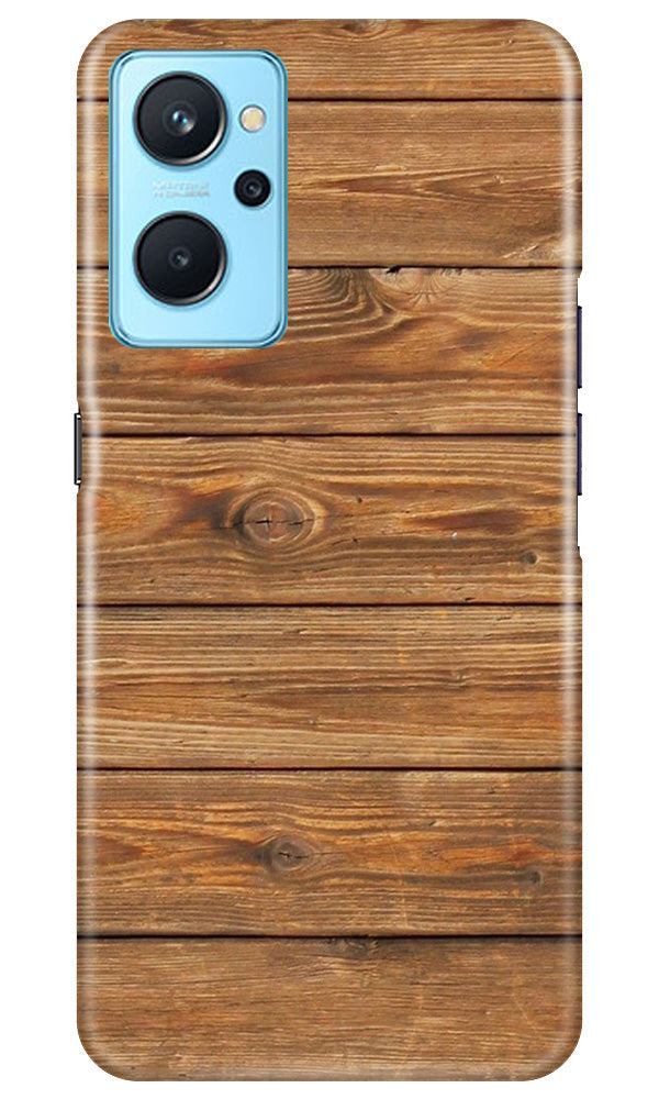 Wooden Look Case for Realme 9i(Design - 113)